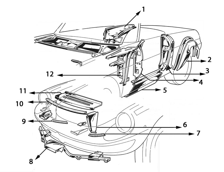 Carrosserie voor 003